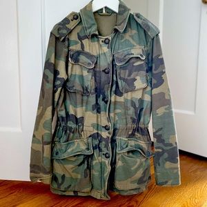 Free People Camo Jacket